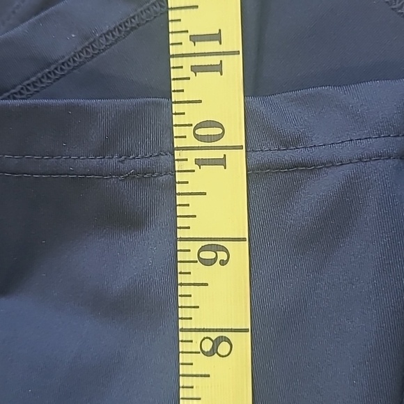 Hylete Athletic Shorts Men's Medium Navy Blue/Black Lightweight Workout Shorts - Picture 7 of 7